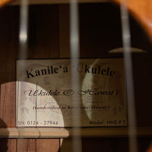 Load image into Gallery viewer, Kanileʻa HNS-PT Tenor Pineapple with Abalone Honu #0124-27944