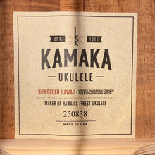 Load image into Gallery viewer, Kamaka HF-3D4i Jake Blue Deluxe Tenor Ukulele #250383