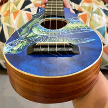 Load image into Gallery viewer, Pop's Customs Pineapple Sunday Tenor Scale w/ Honu #2511161