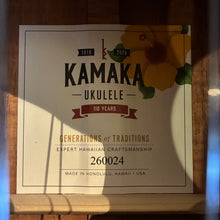Load image into Gallery viewer, Kamaka HF-35 5-String Tenor Ukulele #260024