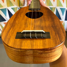 Load image into Gallery viewer, KoAloha KSM-13 Soprano Pineapple Long Neck Satin #2605052