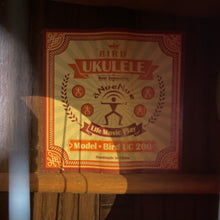 Load image into Gallery viewer, Anuenue Moon Bird UC200 Concert Spruce Top #2501051