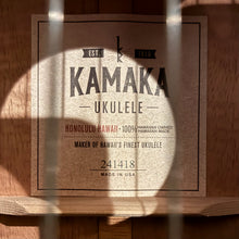 Load image into Gallery viewer, Kamaka HF-3D2 Tenor Ukulele Abalone Deluxe #241418