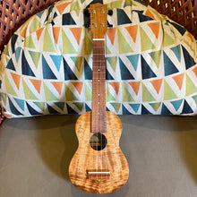 Load image into Gallery viewer, Ana'ole ASL Soprano Long Neck Ukulele #27931225