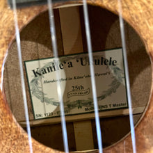 Load image into Gallery viewer, Kanile'a HNS-T MASTER with Abalone Honu #1123-27785