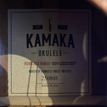 Load image into Gallery viewer, Kamaka HF-2 Concert Ukulele #250808