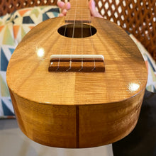 Load image into Gallery viewer, Ana'ole ASLP CURLY KOA Soprano Pineapple Long Neck Ukulele #27911225