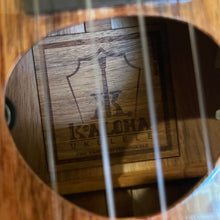 Load image into Gallery viewer, KoAloha KCM-00 Concert Ukulele with L.R.Baggs FIVE.O ukulele pickup system #2401052