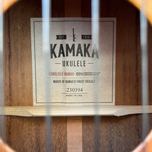 Load image into Gallery viewer, Kamaka HF-3 Tenor Ukulele #230394
