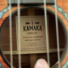 Load image into Gallery viewer, Kamaka HF-3D4i Jake Blue Deluxe Tenor Ukulele #231236