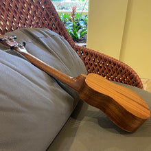 Load image into Gallery viewer, Ana'ole AS1 Soprano Longneck Ukulele with Abalone Rosette #26310424