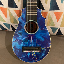 Load image into Gallery viewer, Pop's Customs Pineapple Sunday Concert Scale w/ Hibiscus Art #2501241