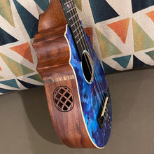 Load image into Gallery viewer, Pop's Customs Pineapple Sunday Concert Scale w/ Hibiscus Art #2501241