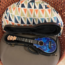 Load image into Gallery viewer, Pop's Customs Pineapple Sunday Concert Scale w/ Hibiscus Art #2501241