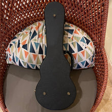 Load image into Gallery viewer, Pop's Customs Pineapple Sunday Tenor Scale w/ Light blue Hibiscus #2501243