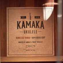 Load image into Gallery viewer, Kamaka HF-4 Baritone Ukulele #250129