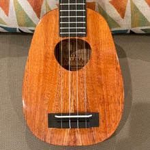 Load image into Gallery viewer, KoAloha KSM-03 Soprano Pineapple Longneck Ukulele #2505252