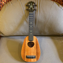 Load image into Gallery viewer, KoAloha KSM-03RP Soprano Pineapple Long Neck Royal Pikake #2309032