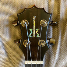 Load image into Gallery viewer, KoAloha KSM-03RP-MG Soprano Pineapple Long Neck Ukulele Royal Pikake Mango #2309031