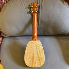 Load image into Gallery viewer, KoAloha KSM-03RP-MG Soprano Pineapple Long Neck Ukulele Royal Pikake Mango #2309031