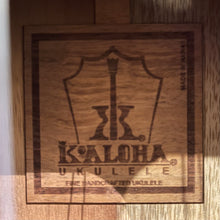 Load image into Gallery viewer, KoAloha KTNP-00 Tenor Ukulele Naupaka #2509161