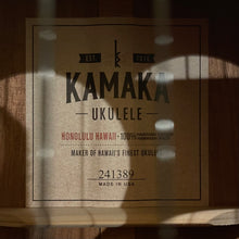 Load image into Gallery viewer, Kamaka HF-3I Slotted-Head Tenor Ukulele #241389