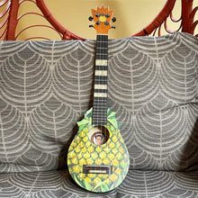 Load image into Gallery viewer, Pop's Customs Pineapple Sunday Tenor Scale with Pineapple Art #2209013