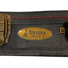 Load image into Gallery viewer, Signature Case: KoAloha Hard Shell Case Soprano Pineapple Long Neck w/ Shoulder Strap
