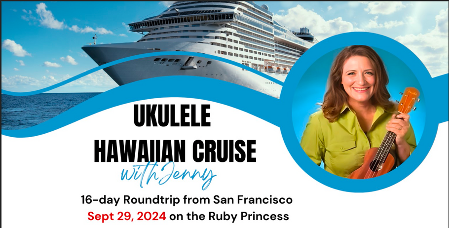 Hawaiian Ukulele Cruise 2024 with Jenny Peters