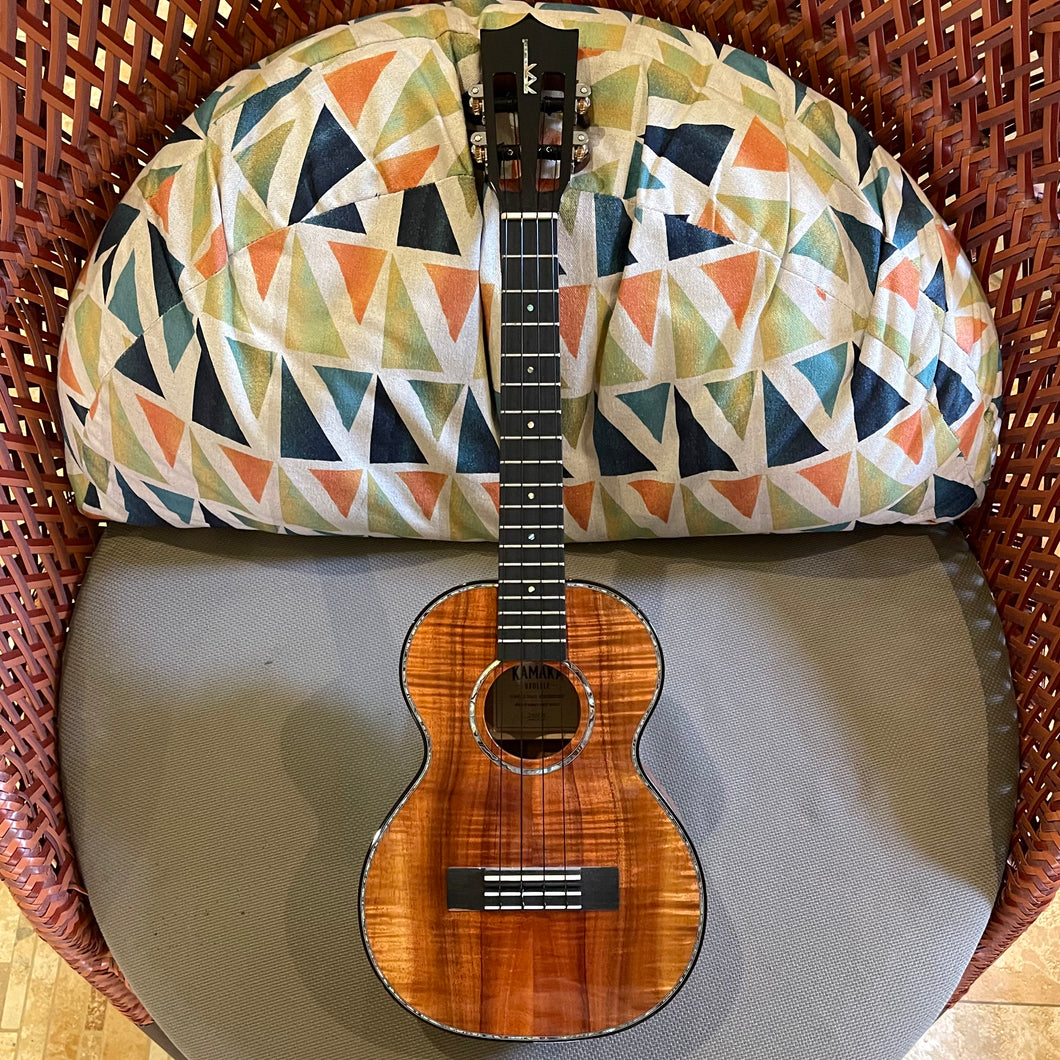 Kamaka HF-3D2I Tenor Ukulele Deluxe2 Slotted Head #240479