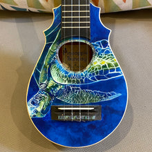 Load image into Gallery viewer, Pop&#39;s Customs Pineapple Sunday Tenor Scale w/ Honu #2511161
