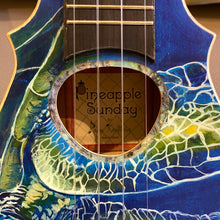 Load image into Gallery viewer, Pop&#39;s Customs Pineapple Sunday Tenor Scale w/ Honu #2511161
