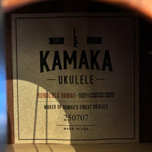 Load image into Gallery viewer, Kamaka HF-2I Emop Concert Slotted Head Ukulele #250707
