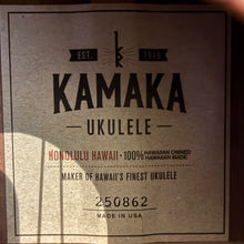 Load image into Gallery viewer, Kamaka HF-2 Concert Ukulele #250862
