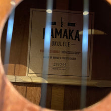 Load image into Gallery viewer, Kamaka HF-2 Concert Ukulele #231255
