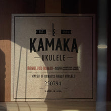 Load image into Gallery viewer, Kamaka HF-3 Tenor Ukulele #250794
