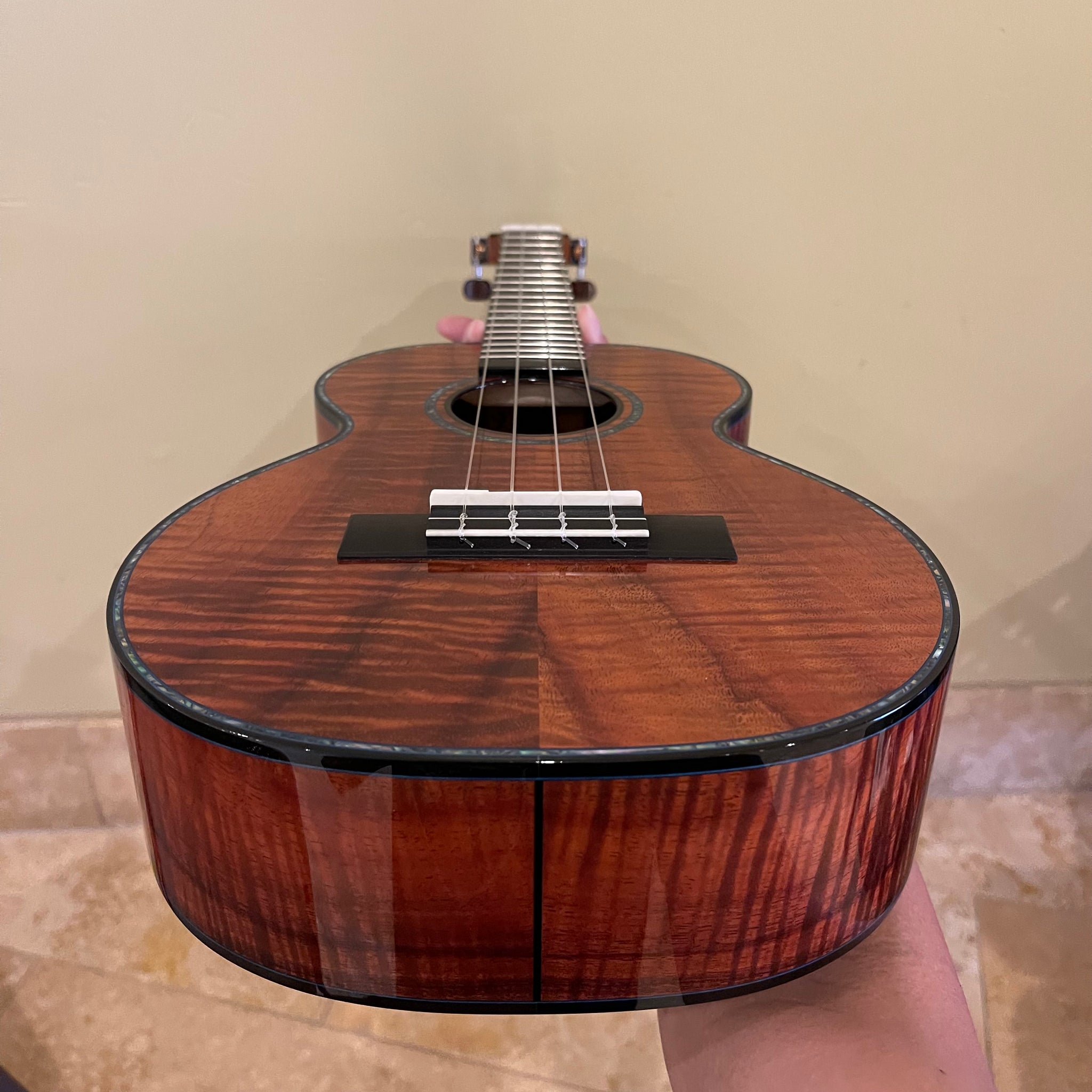 Kamaka HF-3D4i Jake Blue Deluxe Tenor Ukulele #231236 – Ukulele Puapua