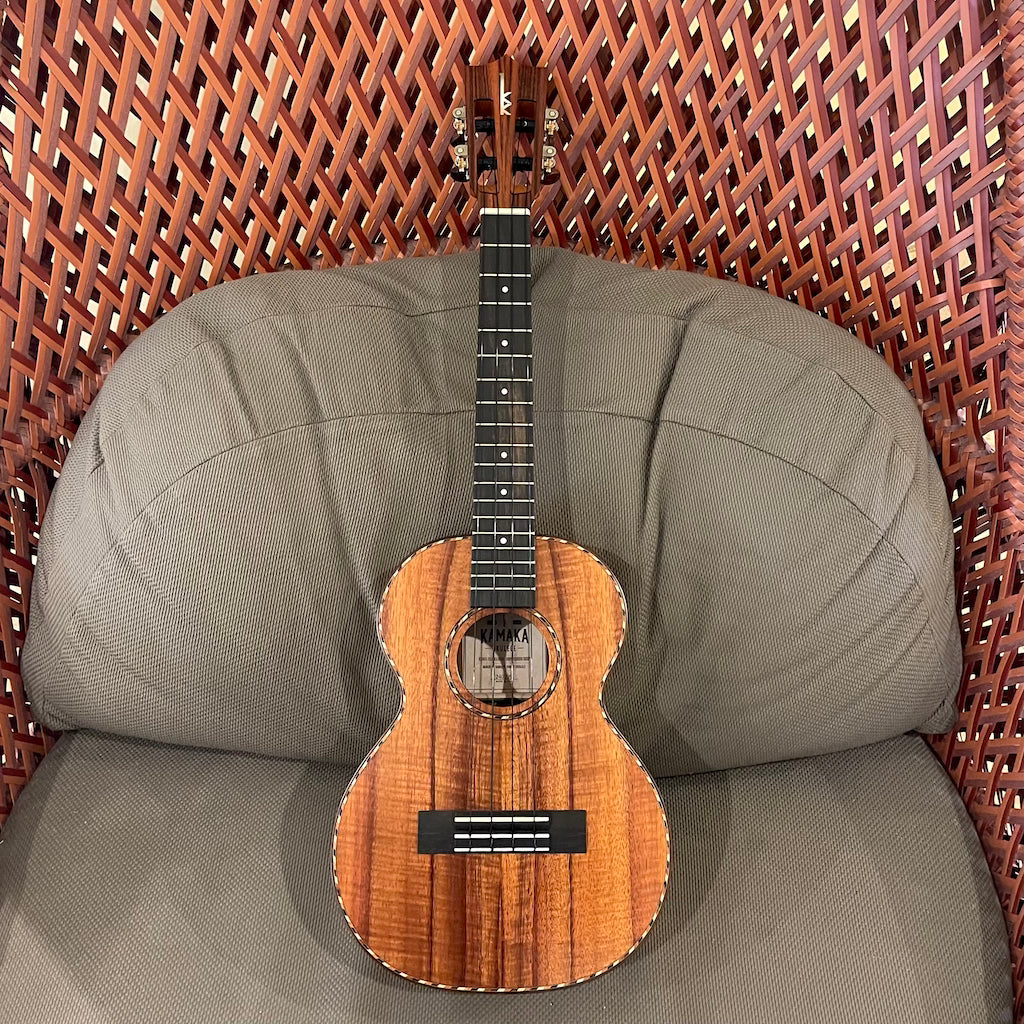 Kamaka HF-3DI Tenor Ukulele Deluxe Slotted Head #240209