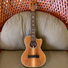 Load image into Gallery viewer, Kala KA-SA-TE-C Solid Acacia Tenor Ukulele w/ Fishman PU #2408032
