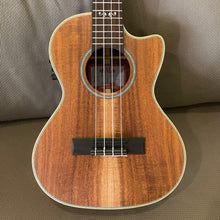 Load image into Gallery viewer, Kala KA-SA-TE-C Solid Acacia Tenor Ukulele w/ Fishman PU #2408032
