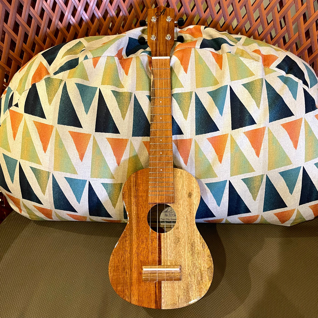 Ana'ole ASL Hapa Soprano Long Neck Ukulele #26710724