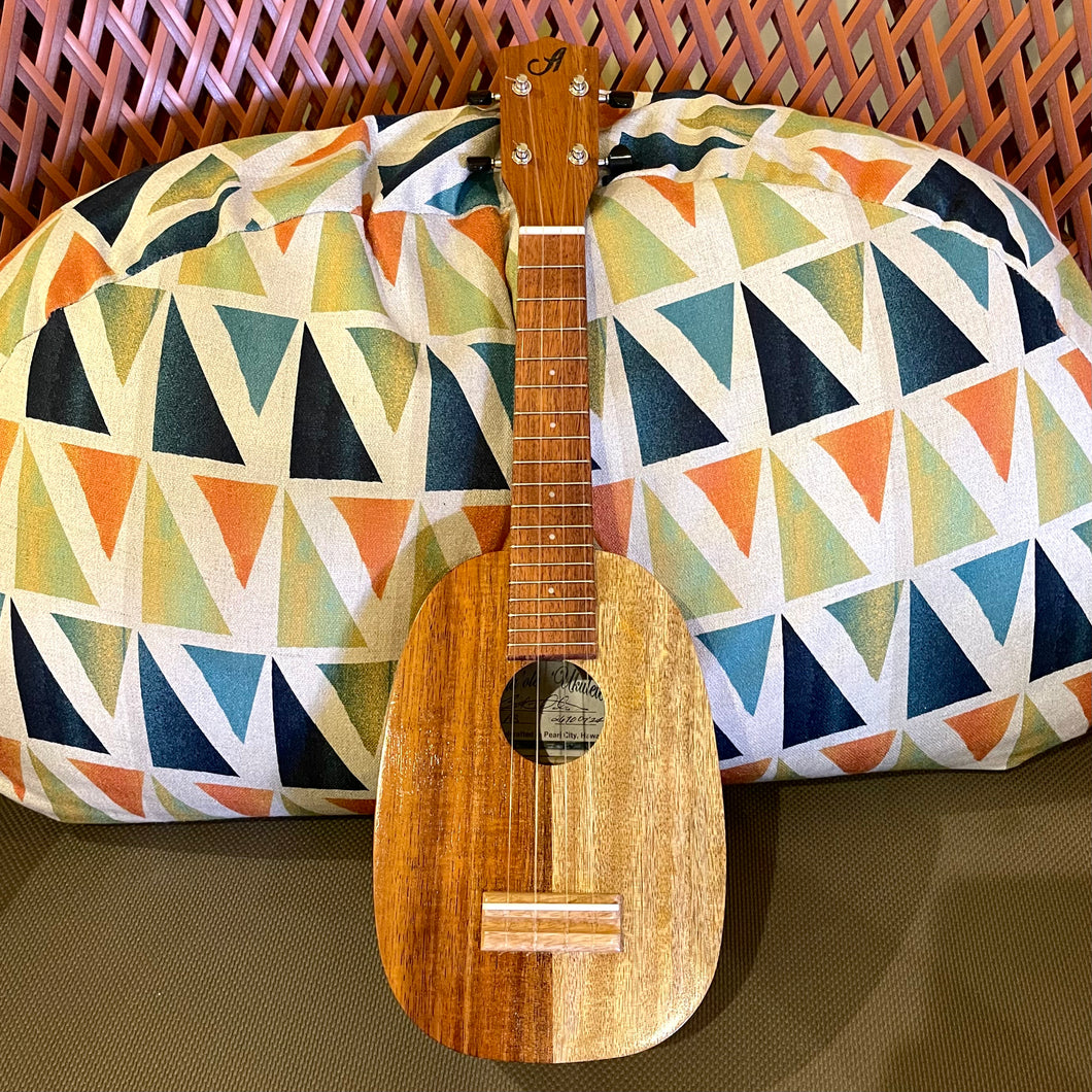 Ana'ole ASP Hapa Soprano Pineapple Ukulele #2610124