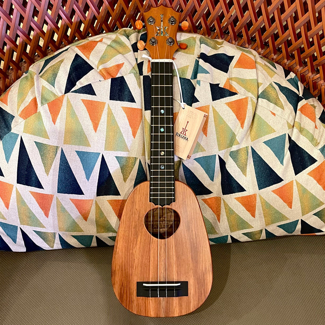 KoAloha KSM-13 Soprano Pineapple Long Neck Satin #2409043