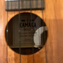 Load image into Gallery viewer, Kamaka HP-1L Soprano Pineapple Long Neck Ukulele #240036
