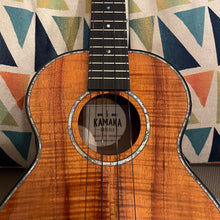 Load image into Gallery viewer, Kamaka HF-3D2I ABV Tenor Ukulele Deluxe2 Slotted Head with L.R.Baggs FIVE.O Pickup #240630
