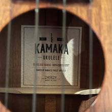 Load image into Gallery viewer, Kamaka HF-3I Slotted-Head Tenor Ukulele #240829
