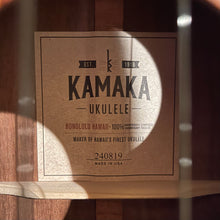 Load image into Gallery viewer, Kamaka HF-3 Tenor Ukulele #240819
