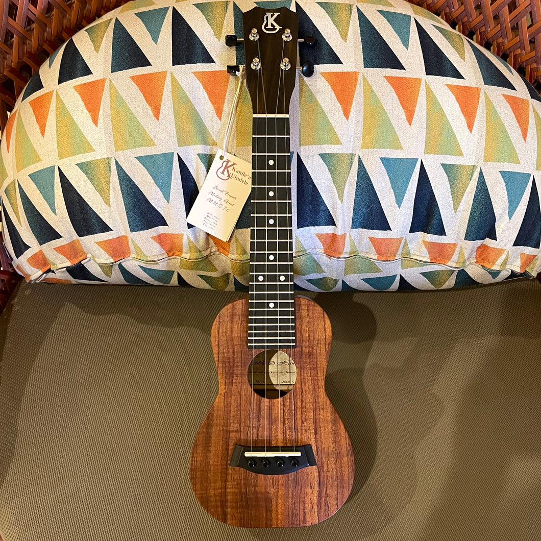 Kanileʻa K-1 S NAT Soprano Ukulele #28774