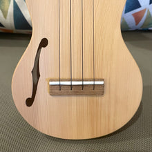 Load image into Gallery viewer, Quiam Throughneck Soprano F-Hole #2402TNS01F
