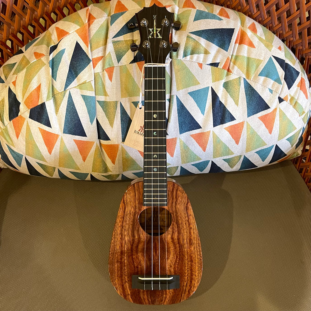 KoAloha KSM-03 Soprano Pineapple Longneck Ukulele #2412242